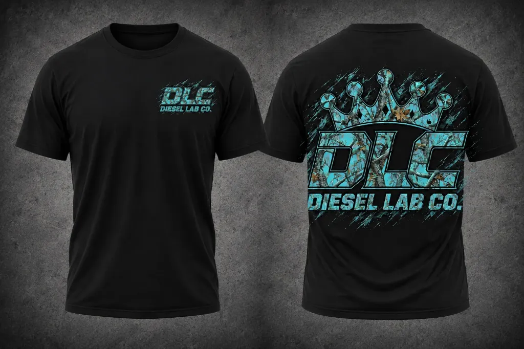 [TS-BlueRealTree] DLC Blue Realtree T-Shirt (Small)