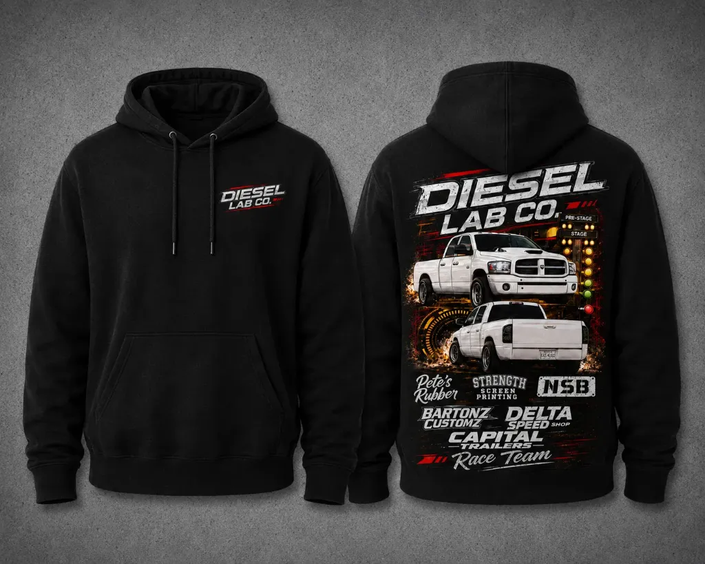 [HS-SPO] Diesel Lab Co Sponsors Hoodie (Small)