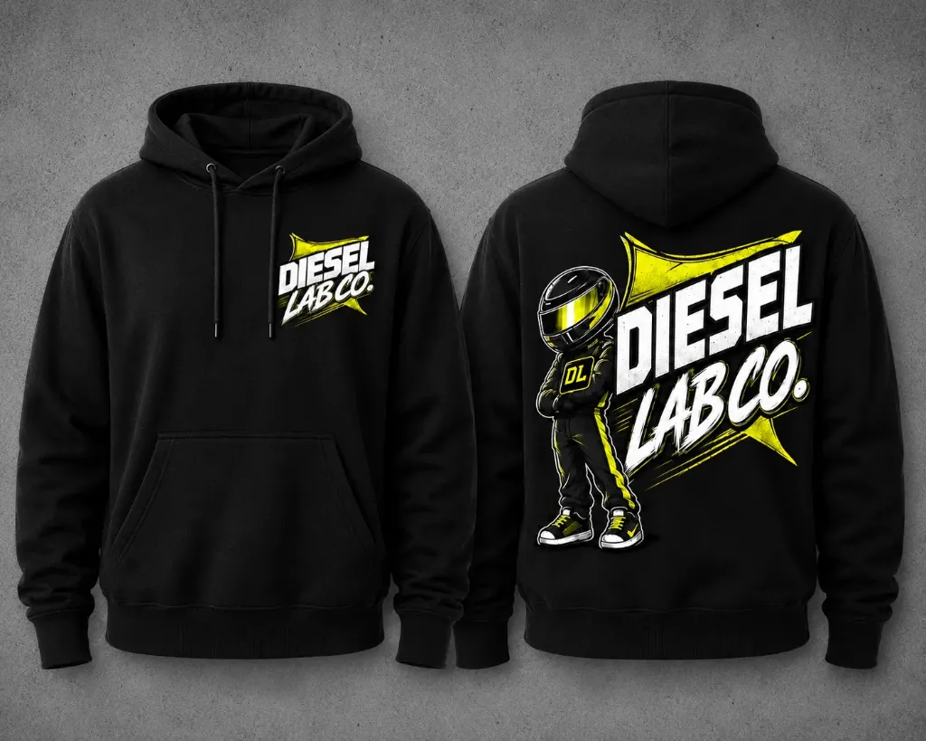 [HS-RC] Diesel Lab Co Racer Hoodie (Small)