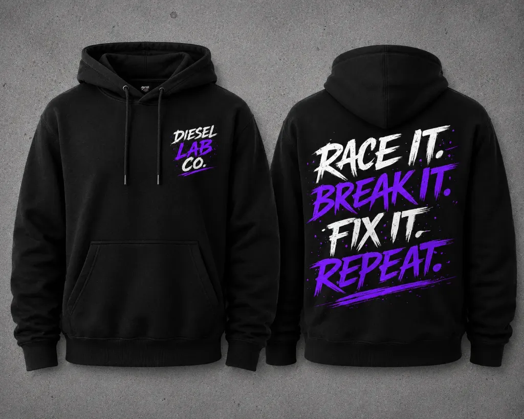 [HS-RIB] Race it, Break it Hoodie (Small)